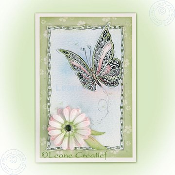 Picture of Doodle Butterfly & Flowers