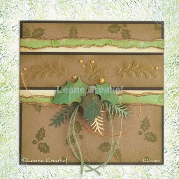 Picture of Embossing folder border autumn