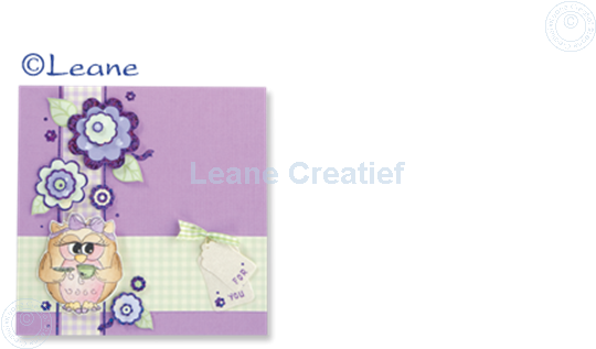 Image sur LeCreaDesign® Sticker fleurs diamond/purple