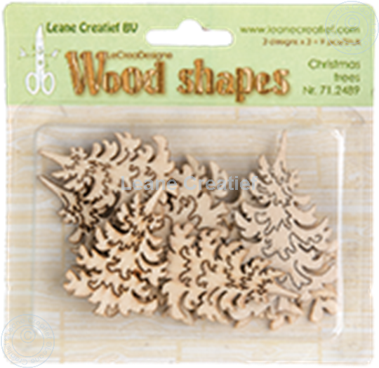 Picture of Woodshapes Christmas trees