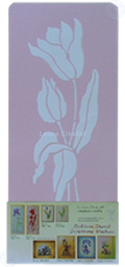Image sur LeCreaDesign® Pochoir Tulipe grande