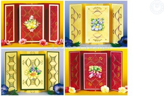 Picture of Embroidery variations on Cards