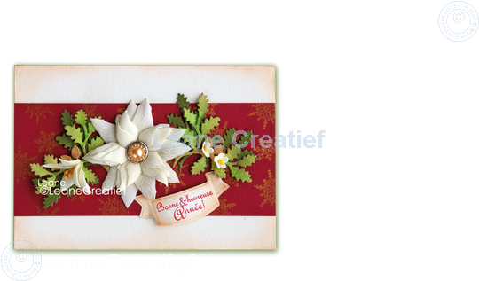 Picture of Set Multi Die & Clearstamp Poinsettia