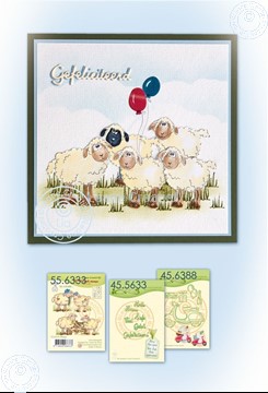 Afbeeldingen van Card with sheep