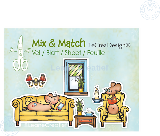 Bild von Mix & Match Blätter A4 Mice, Zu Hause