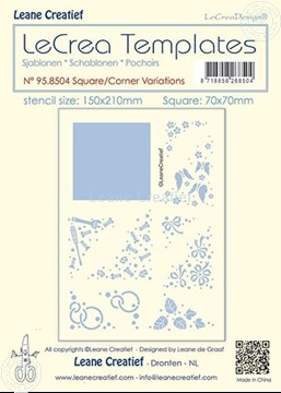 Picture of Stencil Square-Corner variations